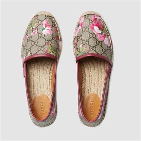 espadrillas gucci bloom|gucci espadrille sandals.